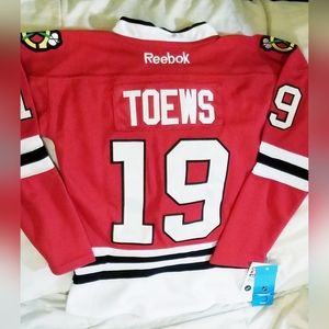 Jonathan Toews Chicago Blackhawks Official NHL Reebok Jersey Size S/P Women's